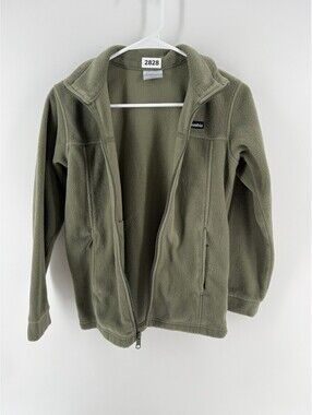 Columbia fleece jacket in green Women's Medium